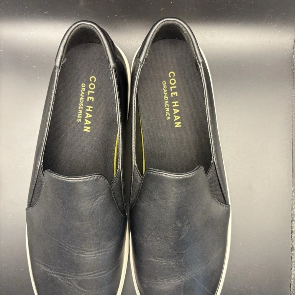 Cole Haan Grandpro Women’s Black Slip-On Shoes size 8